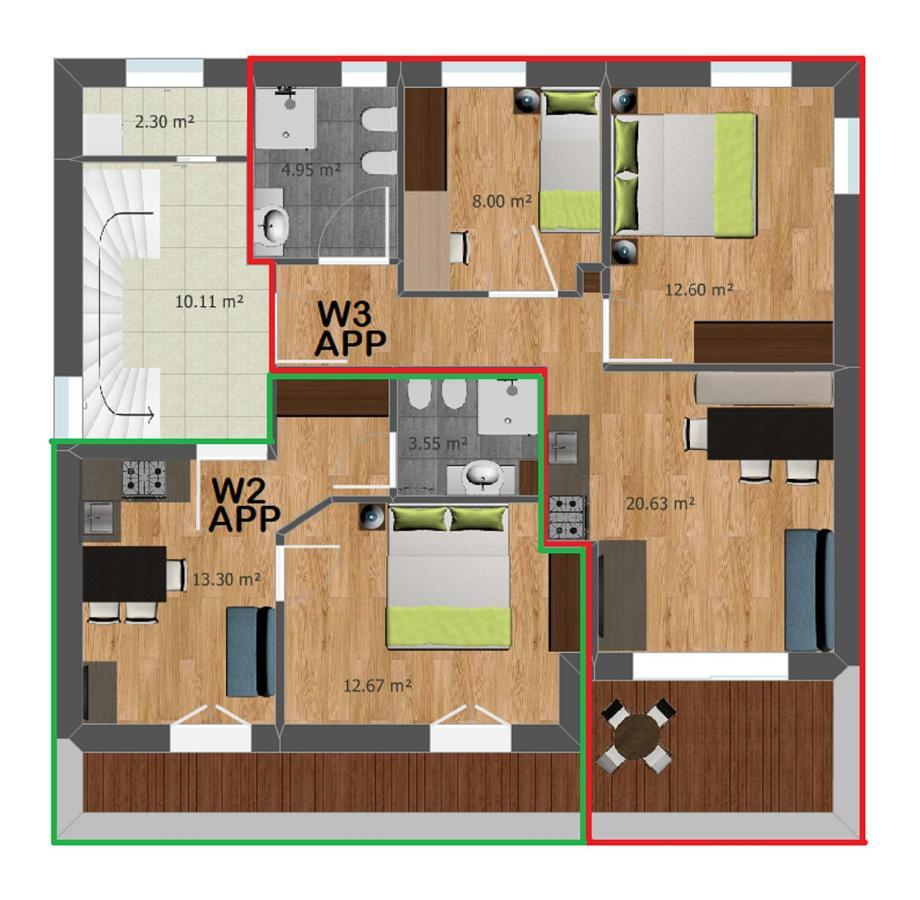 Appartements Stoll San Candido Luaran gambar